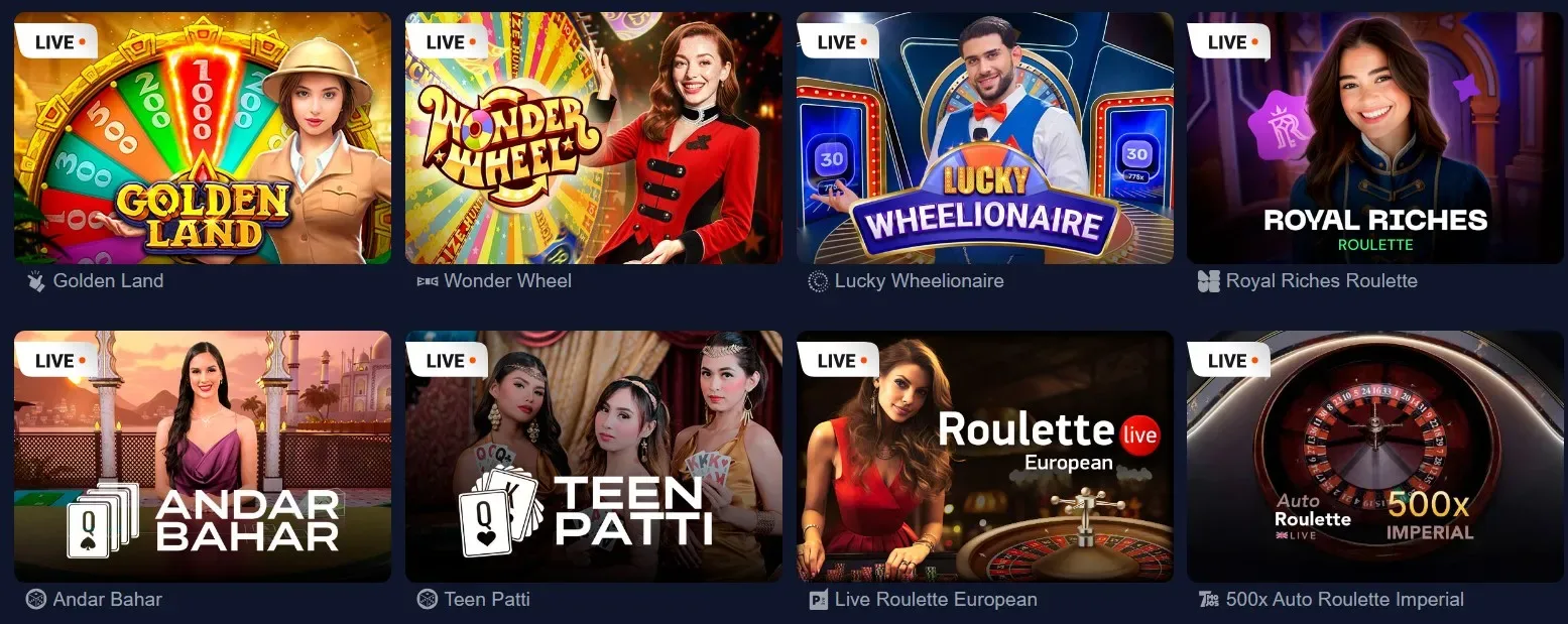 Live Dealer Casino